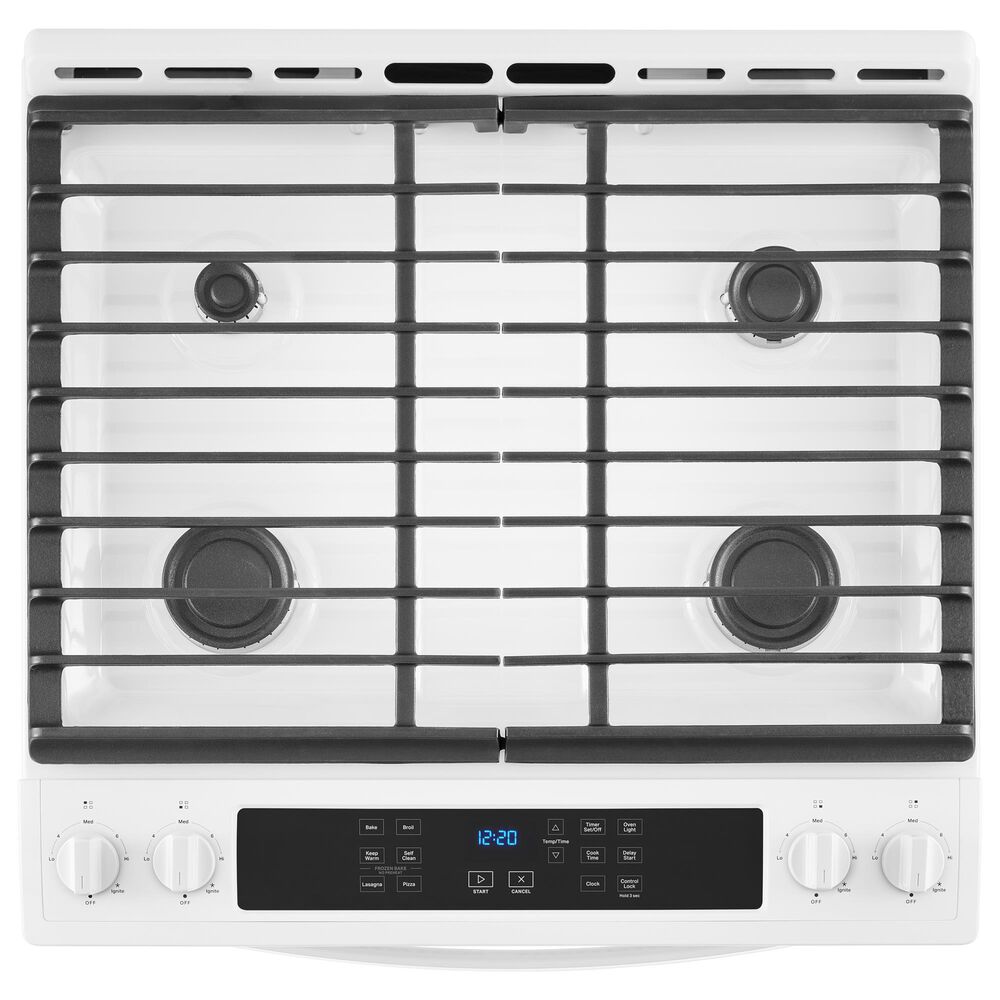 Whirlpool 5 Cu. Ft. Gas Range with Frozen Bake in White, , large