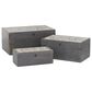 Maple and Jade Country Cottage Box in Grey (Set of 3), , large