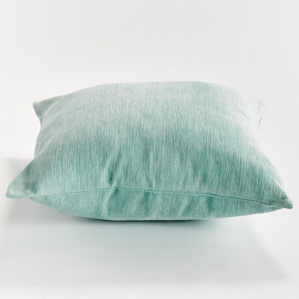 Napa Home and Garden Suri 20&quot; x 20&quot; Indoor/Outdoor Throw Pillow in Seafoam and White, , large