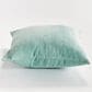 Napa Home and Garden Suri 20" x 20" Indoor/Outdoor Throw Pillow in Seafoam and White, , large