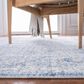 Safavieh Dream DRM408J 4" x 6" Grey and Turquoise Area Rug, , large