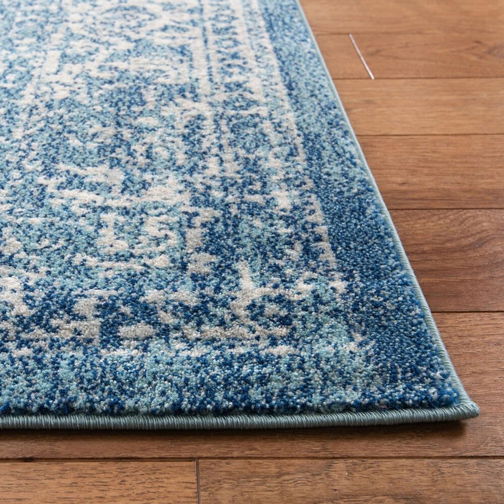 Safavieh Evoke EVK256C 10&#39; x 14&#39; Blue and Ivory Area Rug, , large