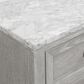 New Heritage Design Fiona 2-Drawer Nightstand in Mist Gray and White, , large