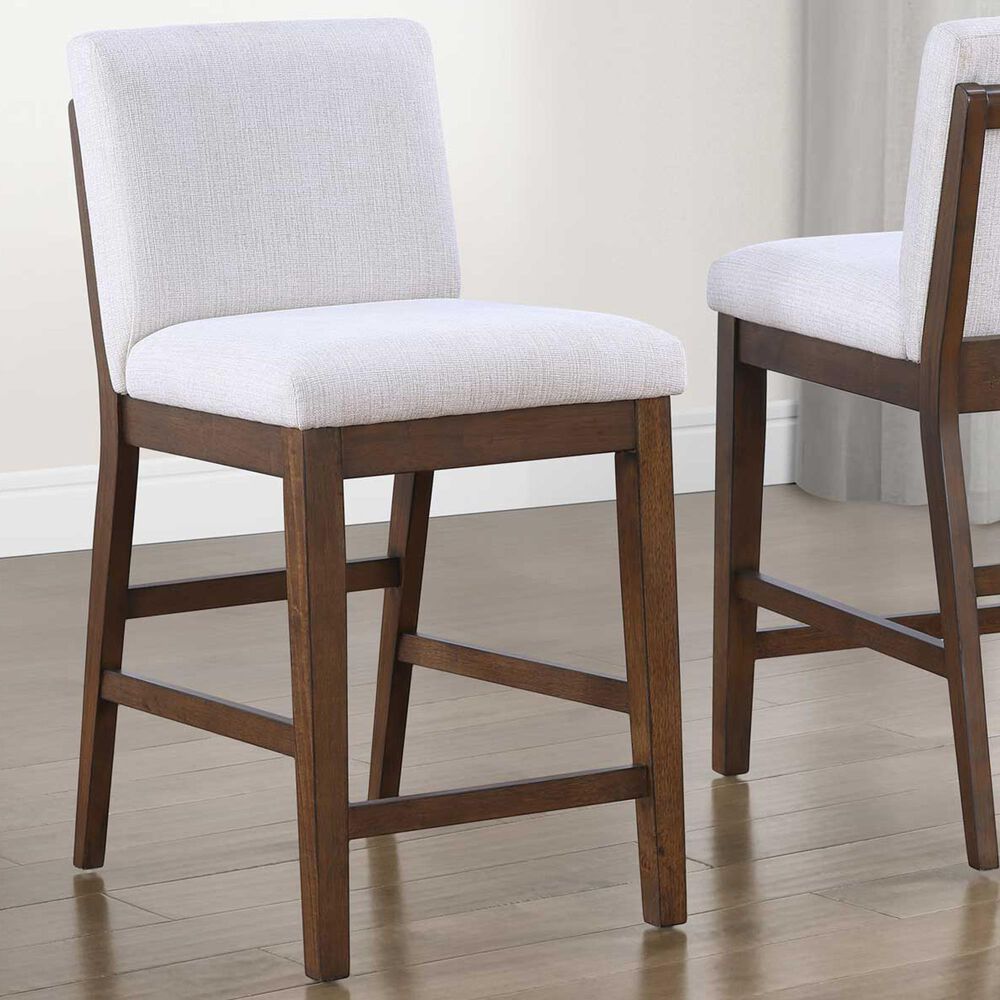 Steve Silver Canton 24&quot; Dining Counter Stool in Brown, , large