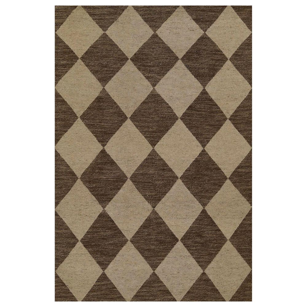 Momeni Willow WLO-4 6"3" x 9" Brown Area Rug, , large