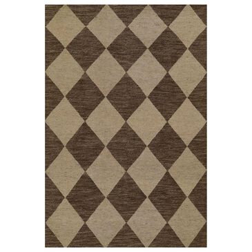 Momeni Willow WLO-4 6"3" x 9" Brown Area Rug, , large