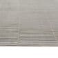 Momeni Xander Striped 5" x 8" Grey Area Rug, , large