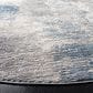 Safavieh Invista 6"7" Round Grey and Ivory Area Rug, , large