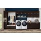 LG 7.4 Cu. Ft. Front Load Electric Dryer with TurboSteam in White, , large