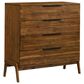 LH Imports Remix 4-Drawer Chest in Estelle Brown, , large
