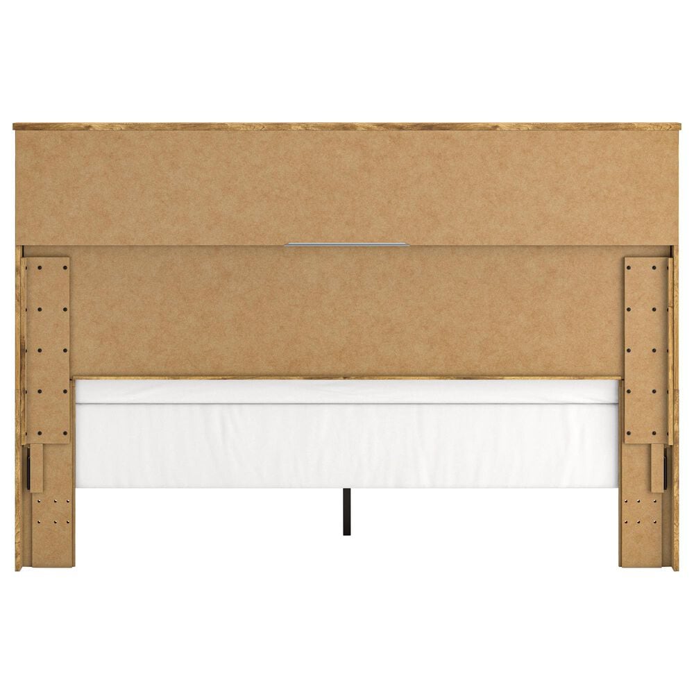 Ashley Maystonna King Panel Bed in Brown, , large