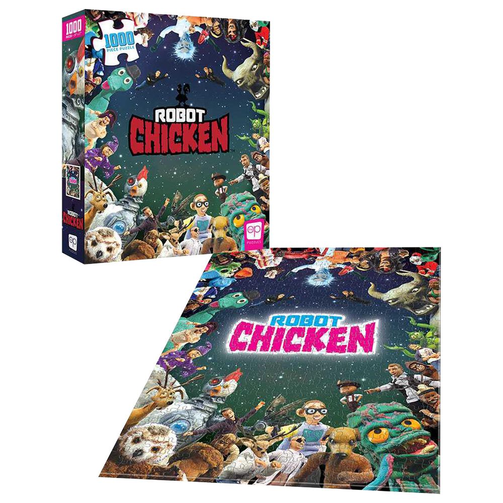 USAopoly 1000-Piece Robot Chicken "It Was Only a Dream" Puzzle, , large