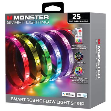 Monster Illuminessence 25" Smart RGB+IC Flow Light Strip, , large
