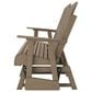 Ashley Hyland Wave Patio Glider Loveseat in Driftwood, , large