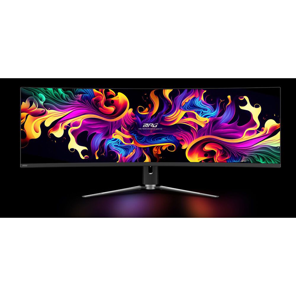 MSI 49&quot; OLED Curved Gaming Monitor in Metallic Black, , large