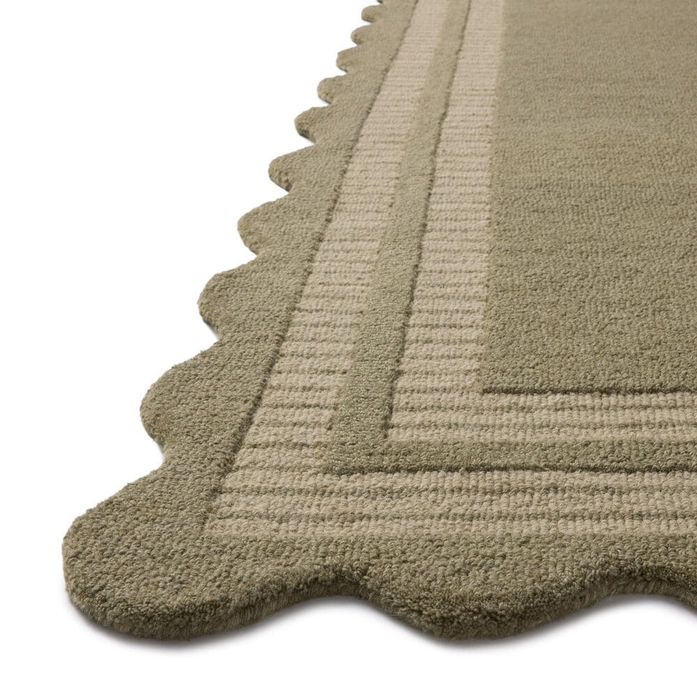 Loloi II Scottie 7&#39;9&quot; x 9&#39;9&quot; Olive and Pebble Area Rug, , large