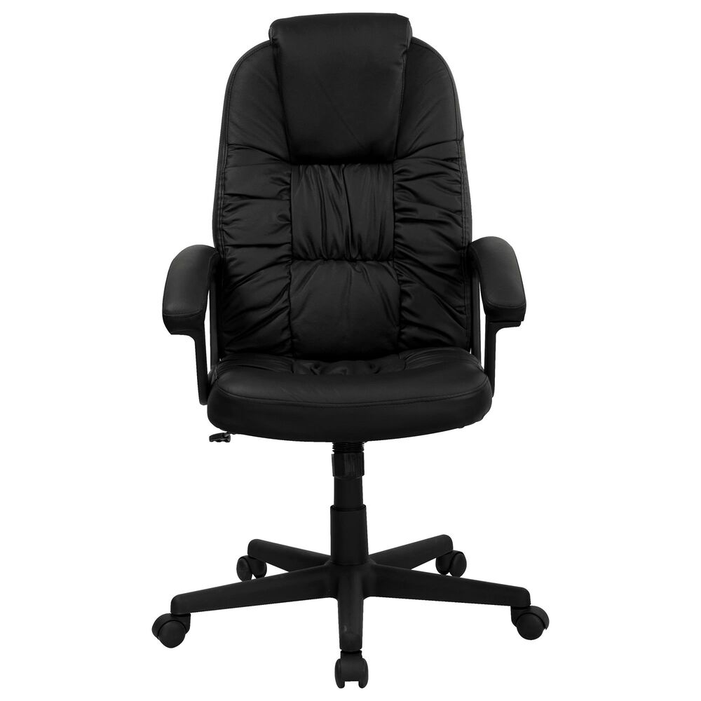 Flash Furniture Executive Swivel Chair in Black, , large
