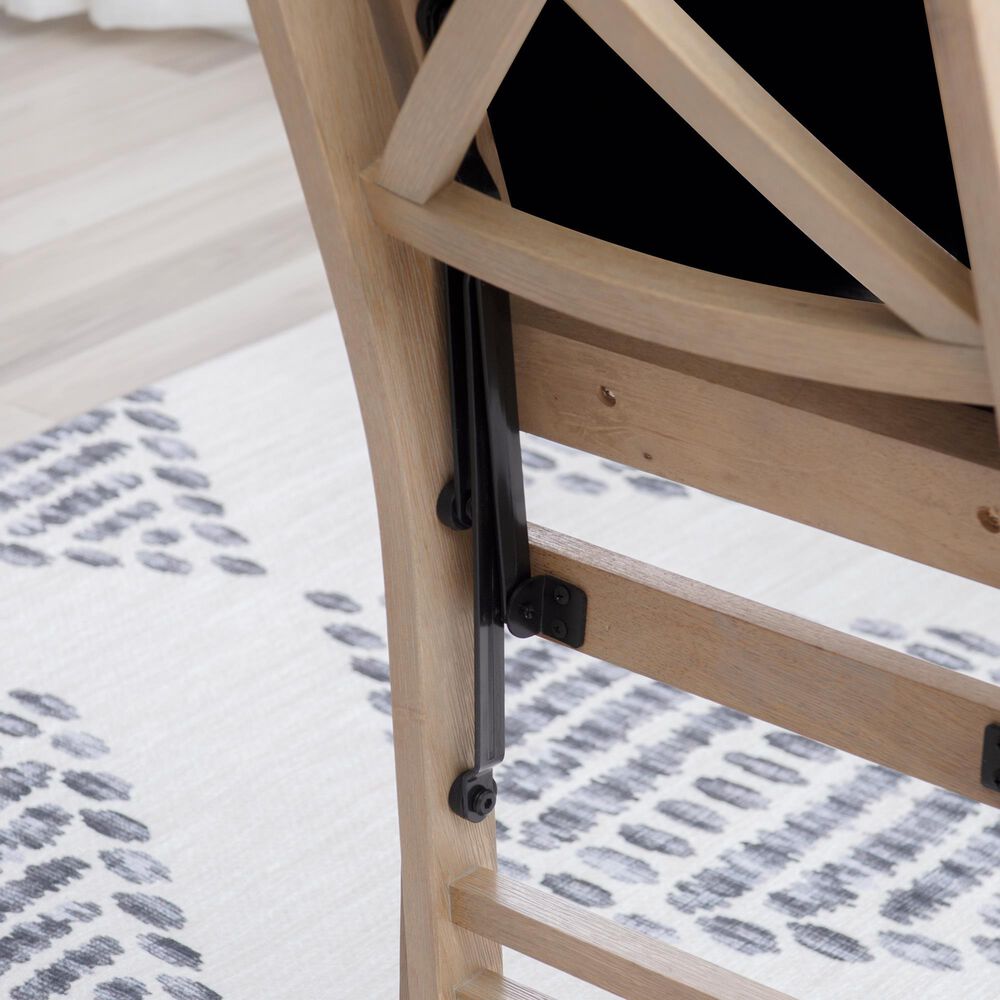 Linon Home Decor Triena X-Back Folding Side Chair in Grey Wash (Set of 2), , large