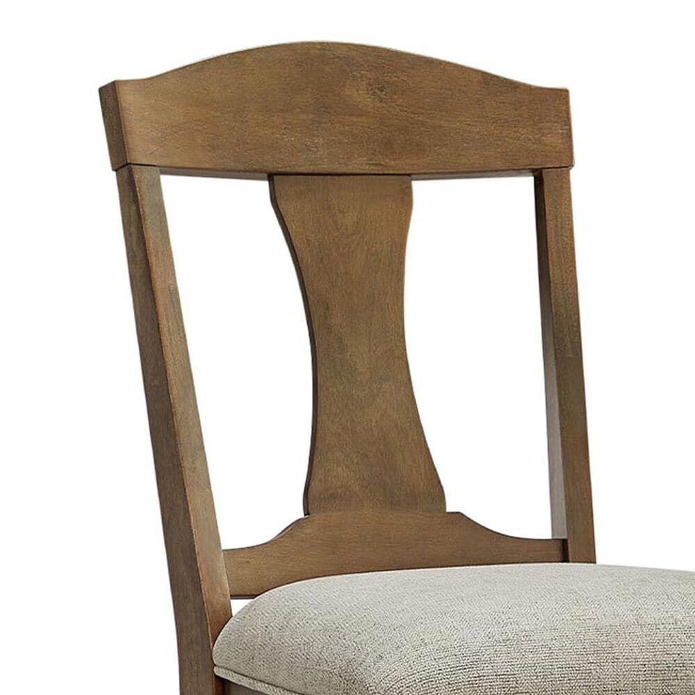 Hearth and Haven Side Chair in White Oak (Set of 2), , large