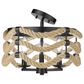 Golden Lighting Marissa 3-Light Semi-Flush in Matte Black, , large