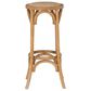 Linon Home Decor Rae Rattan Bar Stool in Brown, , large