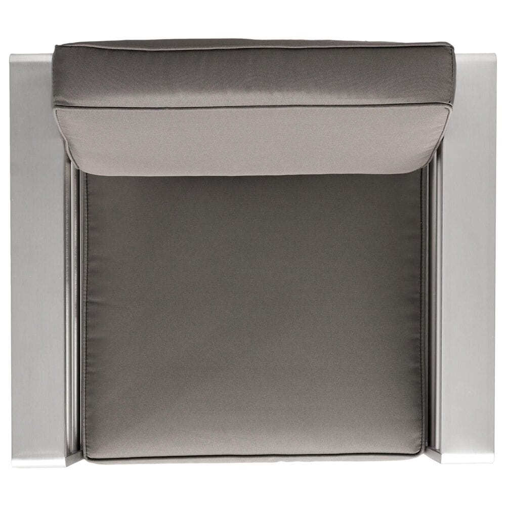 Hearth and Haven Cape Coral Outdoor Club Chair in Silver, , large