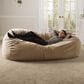 Jaxx 7" Bean Bag Sofa in Beige, , large