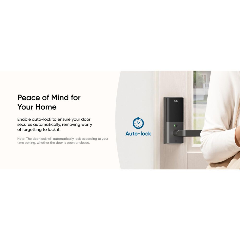 eufy Smart Lever Lock C33 in Black, , large
