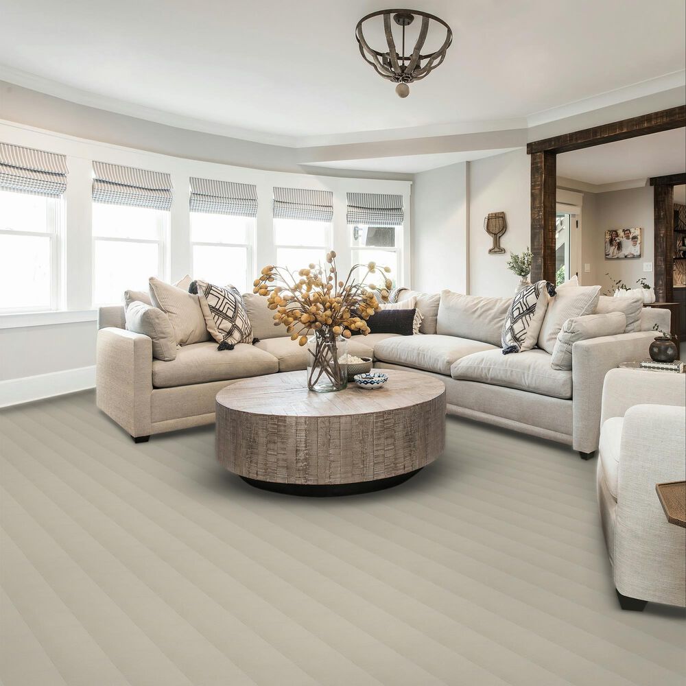 Karastan Subtle Shades Carpet in White Rose, , large