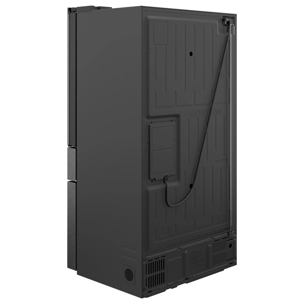 GE Profile 22.4 Cu. Ft. Smart Counter-Depth 4-Door French-Door Refrigerator with Kitchen Assistant in Fingerprint Resistant Stainless Steel, , large