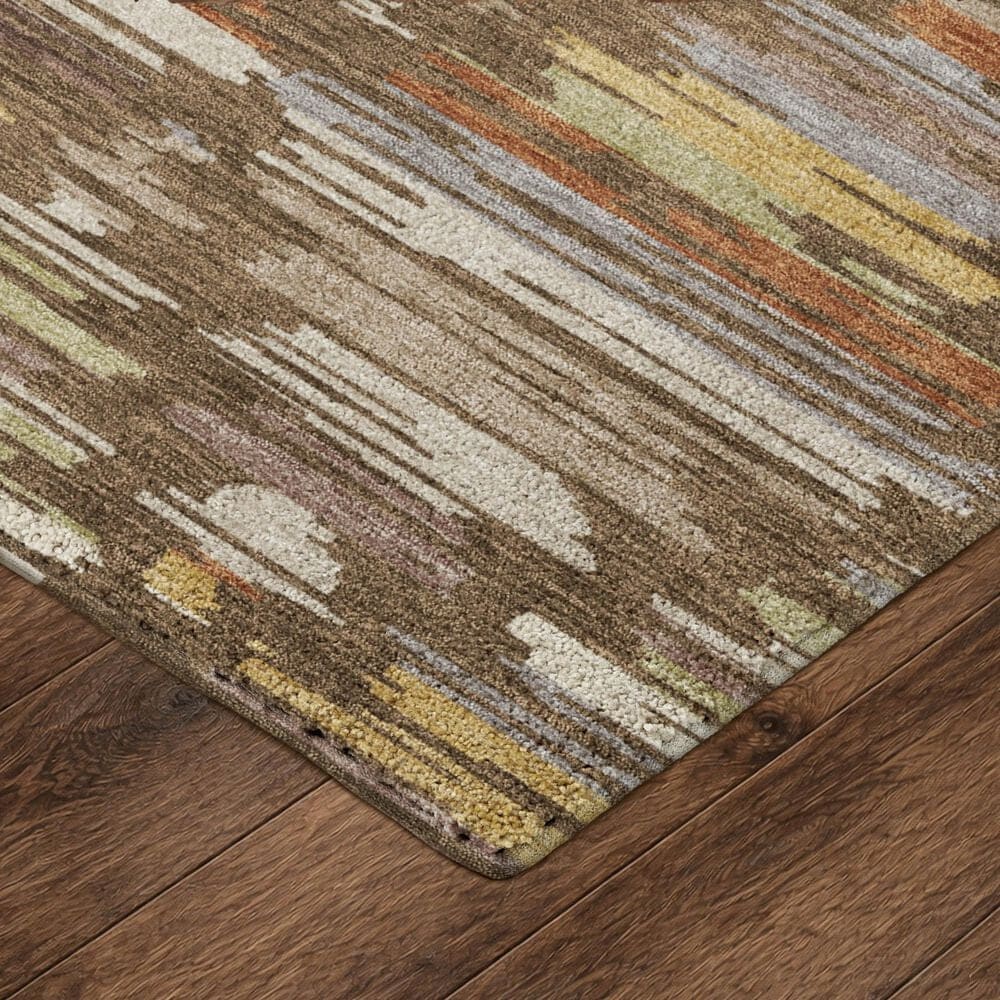 Dalyn Rug Company Kenner KN2 Chocolate 6'6" x 9'6" Area Rug, , large