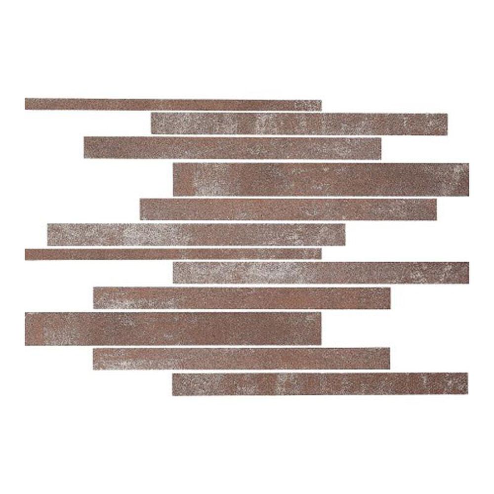 Eleganza Metallica Silver 12" x 12" Porcelain Mosaic Sheet, , large