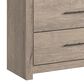 Ashley Senniberg 6 Drawer Dresser in Light Brown and White, , large
