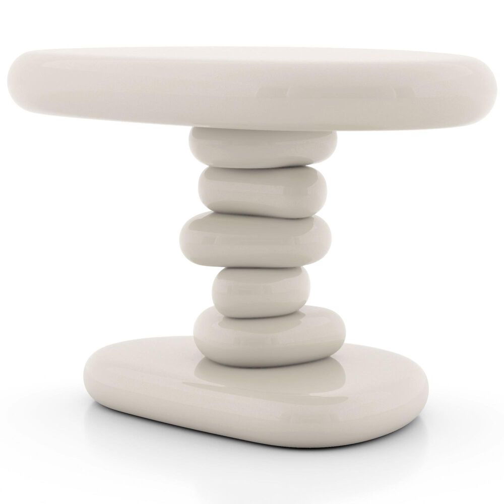 Furniture of America Rene 2-Piece Table Set in Ivory, , large