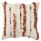 Rizzy Home 20" x 20" Poly-Fill Pillow in Striped Orange, , large