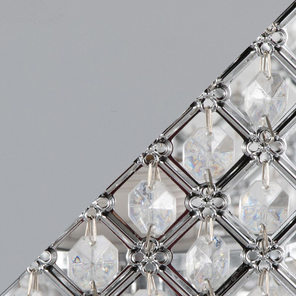LumiSource Droplets Sleek Floor Lamp in Chrome, , large