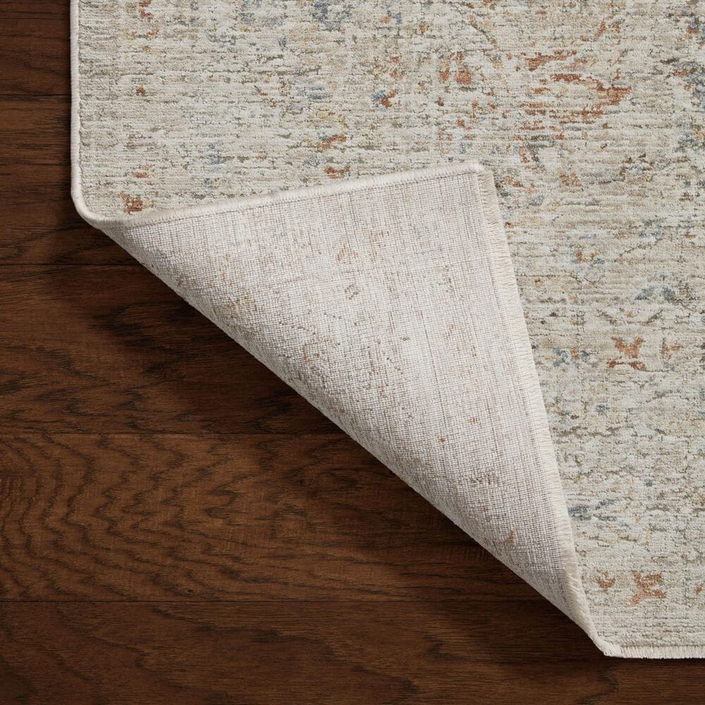 Amber Lewis x Loloi Honora 5&#39;3&quot; x 7&#39;9&quot; Bone and Multicolor Area Rug, , large