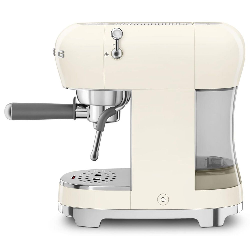 Smeg Espresso Manual Coffee Machine in Cream, , large