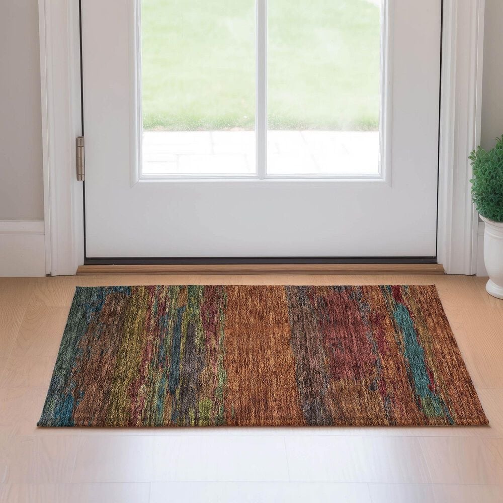 Dalyn Rug Company Trevi TV8 2&#39;6&quot; x 3&#39;10&quot; Terracotta Area Rug, , large