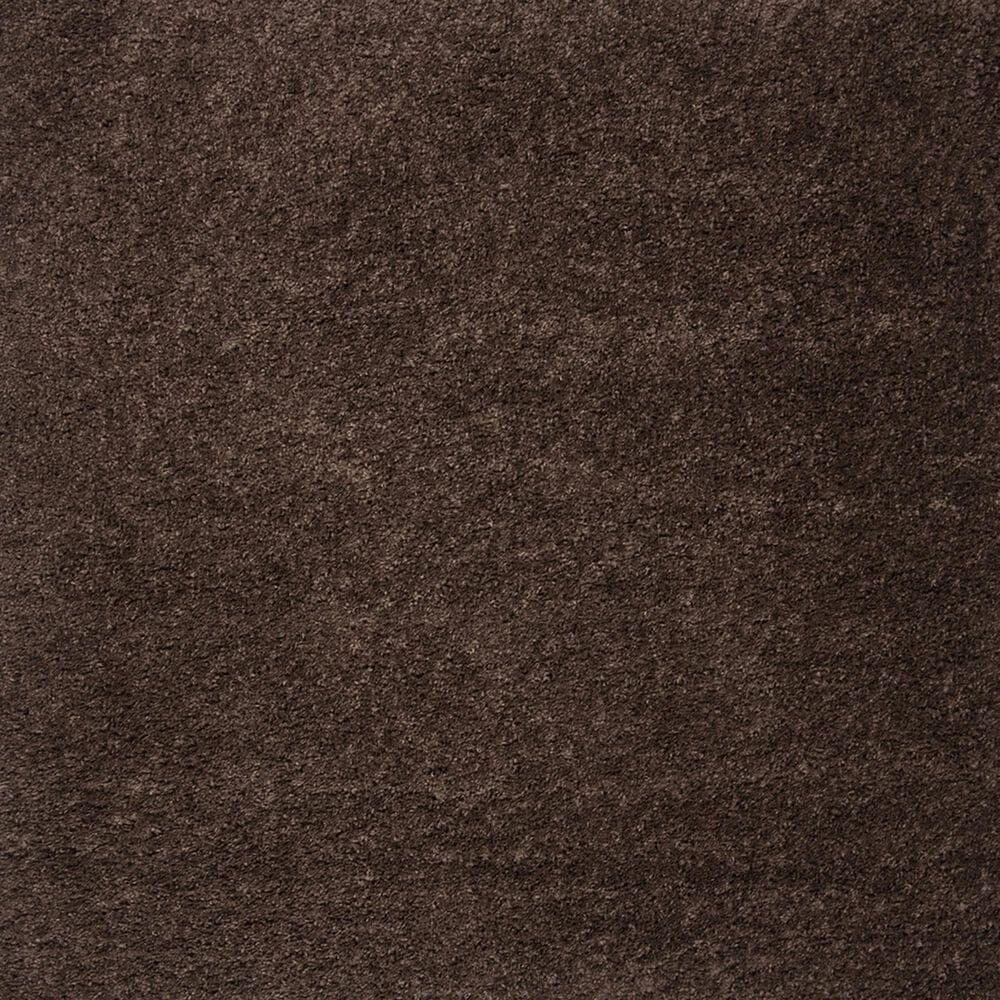 Safavieh August Shag 6&#39;7&quot; Square Brown Area Rug, , large
