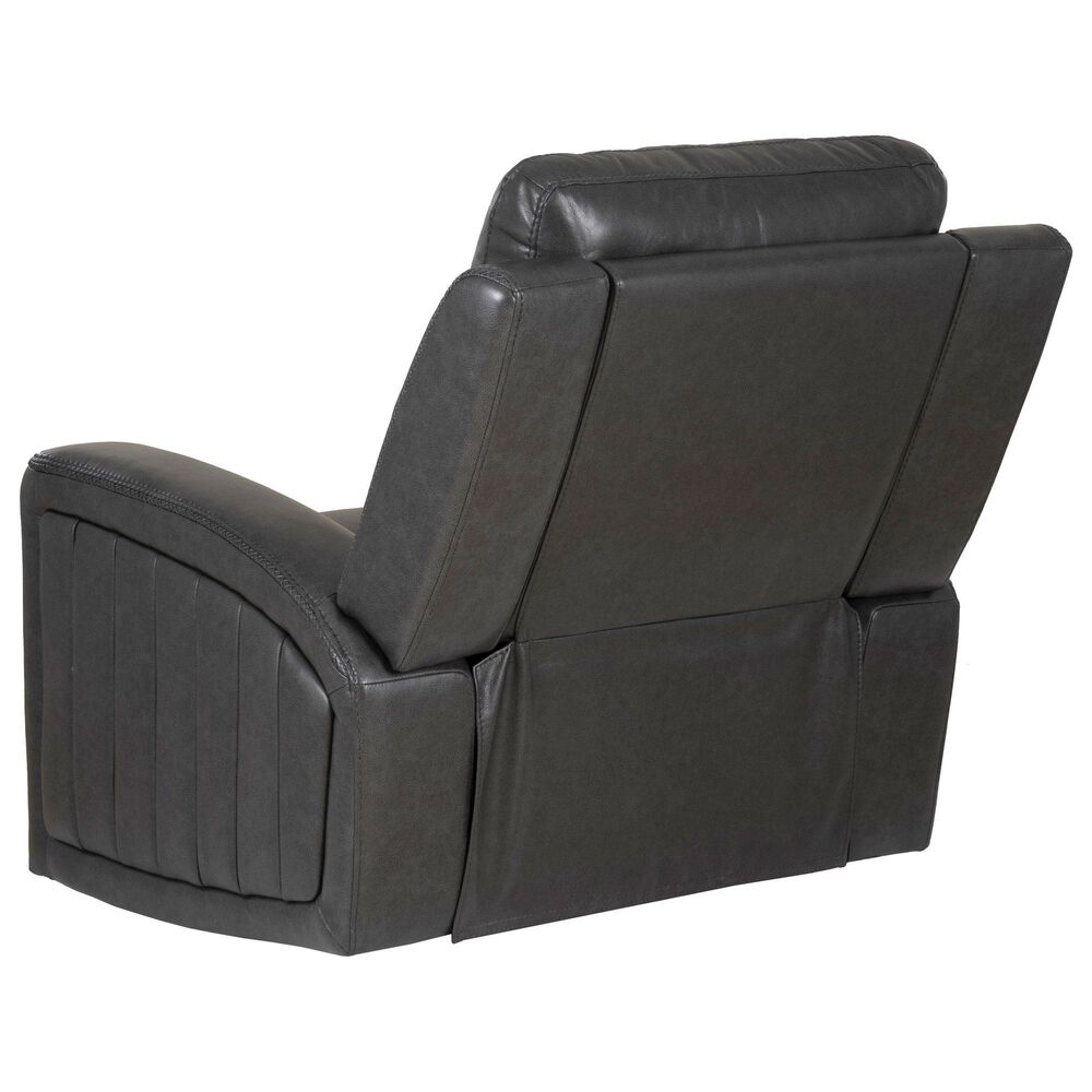 Linon Home Decor Izaiah Power Glider Recliner in Grey, , large