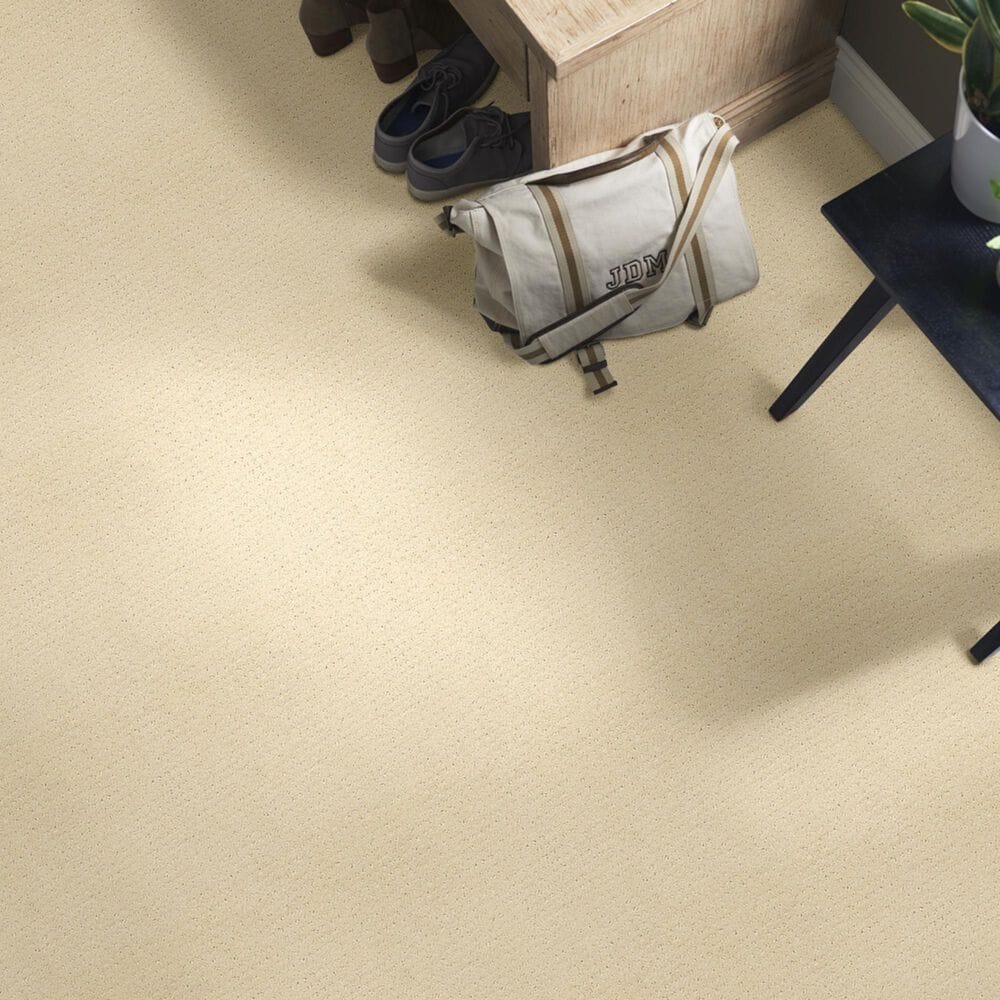 Shaw Detailed Elegance Patterned Carpet in Candlewick Glow, , large