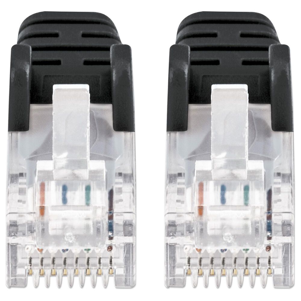 Manhattan Cat6 7' UTP Slim Network Patch Cable in Black, , large