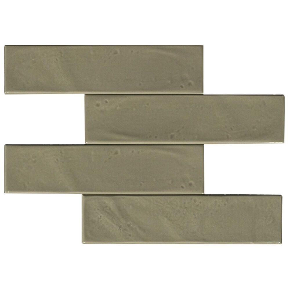 Soci Chateau Manhattan Bricks 4th Avenue 3" x 12" Ceramic Mosaics Tile, , large