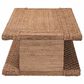 Baxton Studio Rhinos Coffee Table in Light Brown, , large