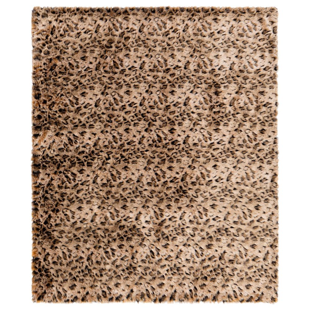 Surya Inc Lewa 50" x 70" Throw in Black, Camel and Cream, , large