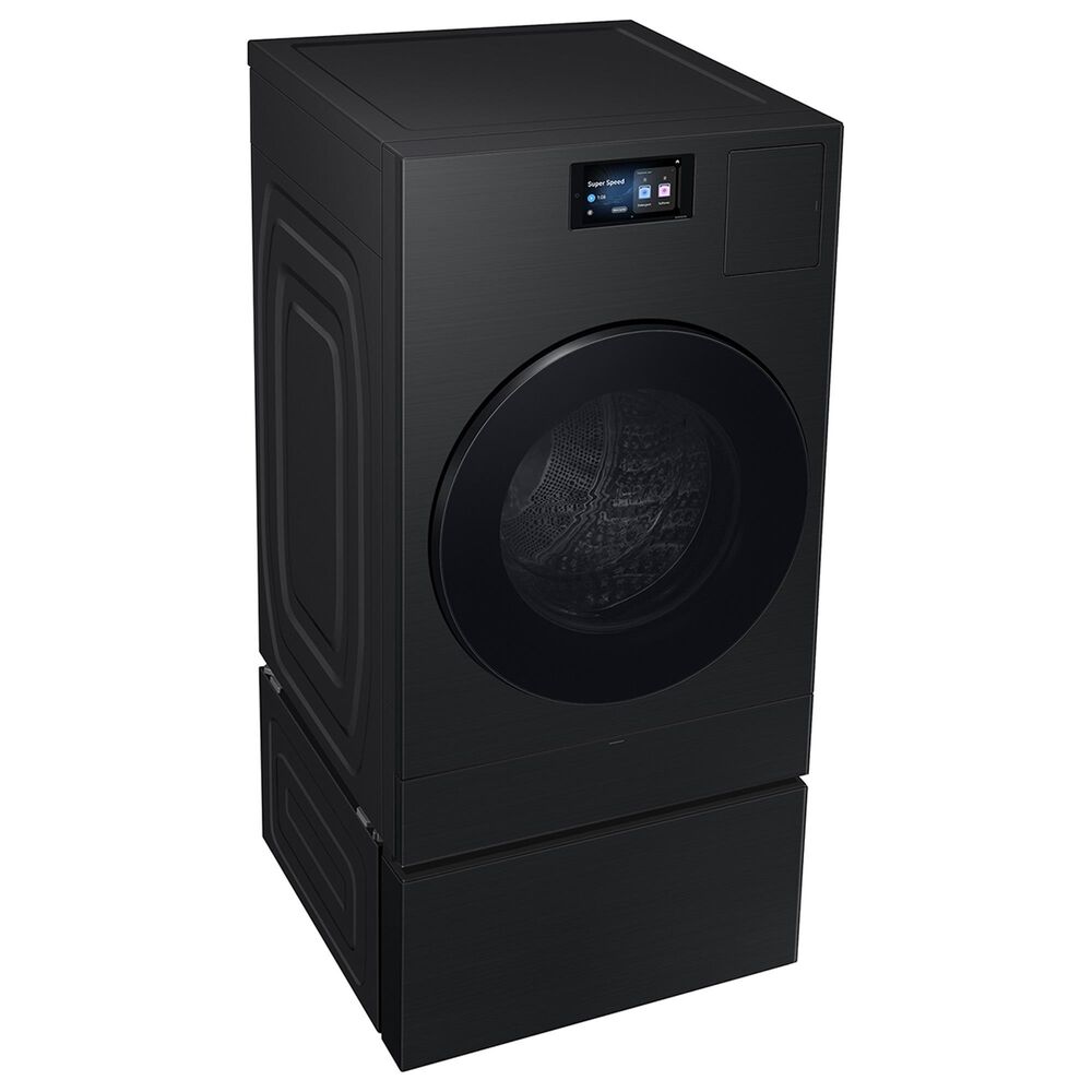 Samsung Bespoke AI Laundry Combo Pedestal with Storage Drawer in Brushed Black, , large