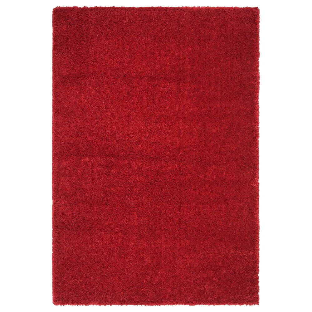 Safavieh August Shag AUG900Q 5"3" x 7"6" Red Area Rug, , large