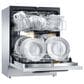 Miele Professional 24" Built-Under Smart Dishwasher (240V) with 11 Wash Cycles in Stainless Steel, , large