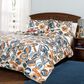 Triangle Home Fashions Race Cars 2-Piece Twin Quilt Set in Blue and Orange, , large